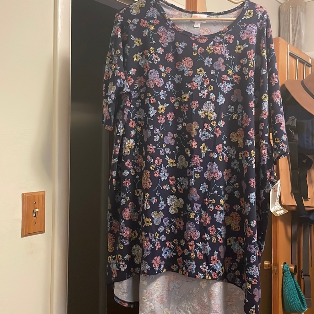 NWT Disney LuLaroe Irma tunic size L